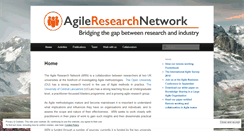 Desktop Screenshot of agileresearchnetwork.org